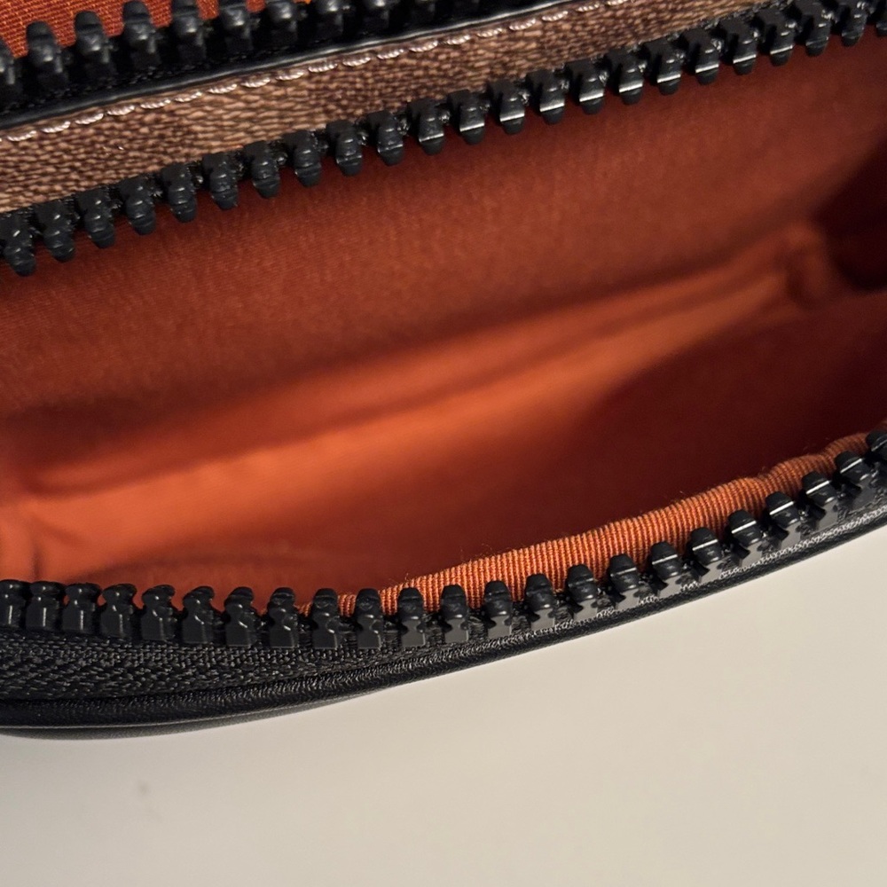 Coach Racer Belt Bag in Signature Canvas and Leather - Picture 6 of 9